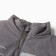 Warm vest for boys, gray color, height 110-116 cm