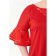 Women's dress, size 56, red color