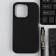 Red Line Ultimate cover, for iPhone 14 Pro, silicone, microfiber, black