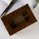 Casket wood for jewelry "Cell" brown 13.8x16.5x24 cm