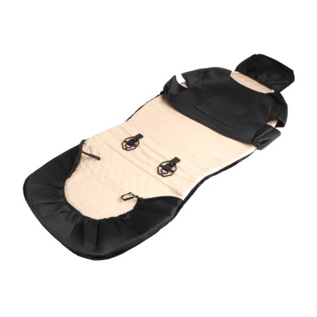Autoshekhli universal SkyWay Arctic, artificial fur, set 2 objects, black S03001075-5