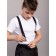 Pants for a boy, height 116 cm, black color