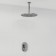 The shower system waserkraft a12830, built-in, tropical shower, brass/ABS plate, chrome 101201