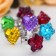 Children's ring "Choselka" geometry is bright, dimensionless, color mix, mix shape
