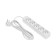 Extension cord Standard 5 nests, 3m, 3x1.0mm², s/h, white rexant