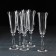 A set of glasses for champagne Bohemia Crystal "Angela", 190 ml, 6 pcs