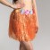Hawaiian skirt, color 40 cm, mix