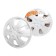 Wheel caps 16 "AIRLINE AWCC-16-09" Best ", front for a gazelle, white, set 2 pcs.