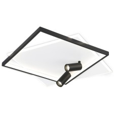 The lamp lamp is LED with the Ambrella Light, Linetech, FL5138, LED, 77 W, 5775LUM, 3000-6400K, Black, Black
