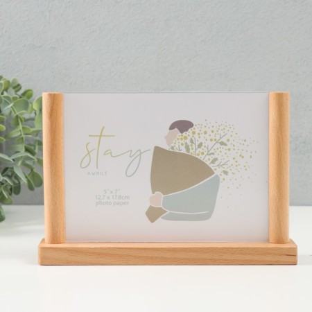 Photo frame wood in 1 photo 13x18 cm "Alviss" 21x3.5x14 cm