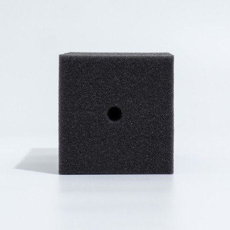 Rectangular sponge for the turbo filter No. 15, 12 x 12 x 20 cm, gray-2