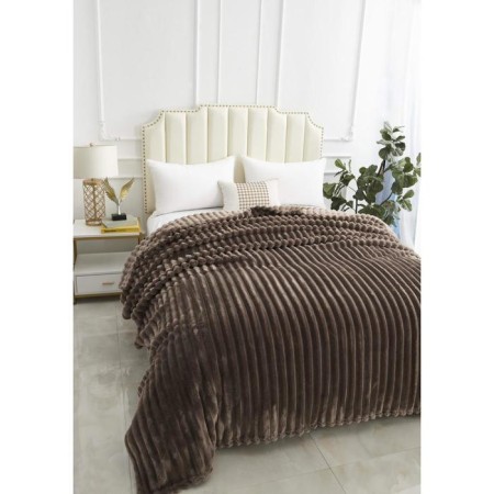 ORNELLA Cover, size 160x210 cm, coffee color-4