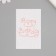 Stick Paper "Happy Birthday" set 50 pcs 8x5 cm