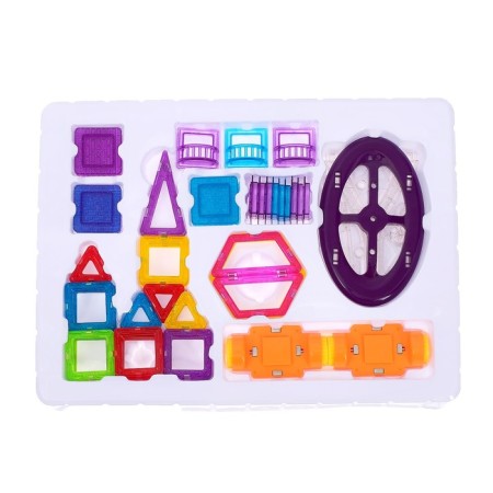 Magnetic designer "Mini Magic Magnet", 76 parts-1