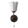 Sconces "online" (color.) 1x15W E27 Model: BR 02084 Wenge 10.5x15x27cm