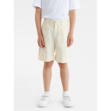 Shorts for a boy, minku, beige color, height 140 cm
