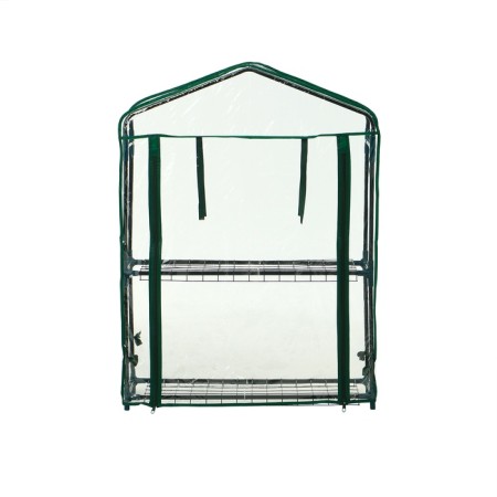 Greenhouse-stella 2 shelves (mesh) 69*22*93 cm, PVC film, met. Pipe D-12 mm-12