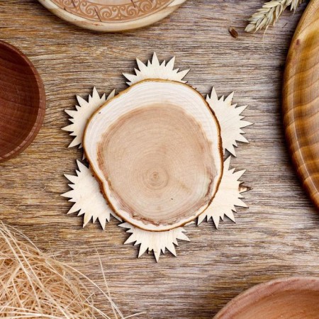 Hot Sunflower stand, D = 11 cm, juniper-1