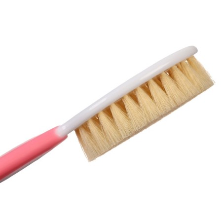 A set of combs with nylon bristles m & in, pink color-7
