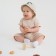 Pesopherician-football cap for children's minku, beige color, height 68-74 cm