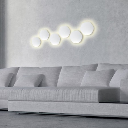 The lamp wall-flowing Mantra Bora Bora, Led, 540lm, 3000k, 144x31x135 mm, white color-3