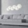 The lamp wall-flowing Mantra Bora Bora, Led, 540lm, 3000k, 144x31x135 mm, white color