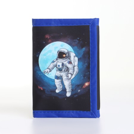 Children's wallet on Velcro "chosen", the color is blue