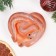 Figure soap "Snake Heart" orange, 85g