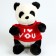 Soft toy "Panda" in the jacket, 25 cm