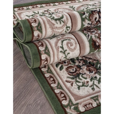Rectangular carpet Merinos gavana, size 200x500 cm, color Green-2