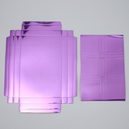 Confectionery box for mousse cakes "Lilac", 27 x 17.8 x 6.5 cm-4