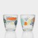 Low glass glass "Tropics", 250 ml, mix