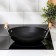 Skoroda-Wok Dolyana "Jacqueline", D = 24.5 cm, wooden pens, black color