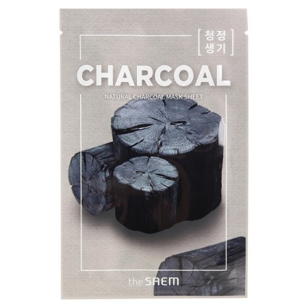 Facial face mask The Saem Natural Mask Sheet Charcoal, 21 ml