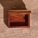 Casket "Day and Night" 9x6.5x4 cm, tree shisham