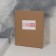 Desktop mirror, mirror surface 17 x 22 cm, beige color