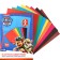 Cardboard color, A4, 8 sheets, 8 colors, non -mercenary, bilateral, in the folder, 220 g/m², puppy patrol