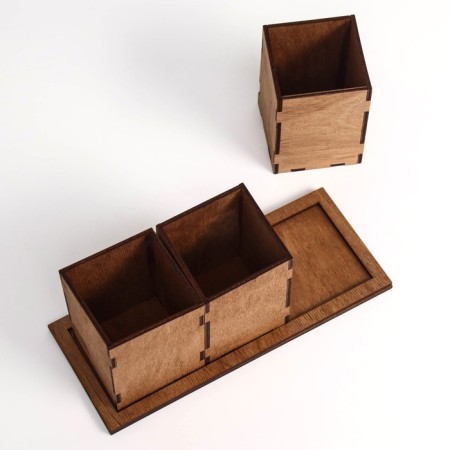 Pencil "Triple" 3 sections 6.5x6.5x9.3 cm-3