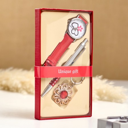 Gift set 3B1 (pen, clock, keychain)