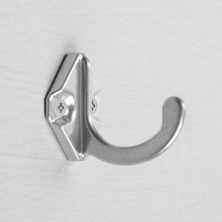 Hook-lighter No. 25, polymer, chromium color, 100 pcs.