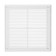 Ventilation grate Zein Lux LP250, 250 x 250 mm, with a grid, detachable