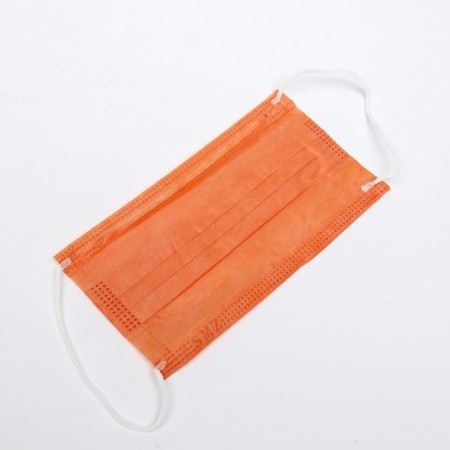 Mask four -layer orange color-1