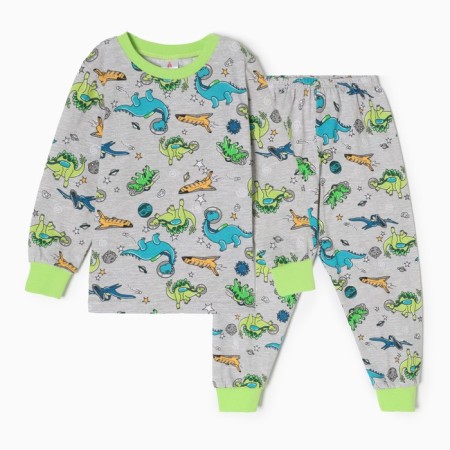 Pajama for the boy "Elf", the color is gray, height 110 cm