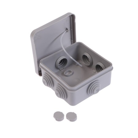 Distribution box SE, 85x85x40 mm, IP55, for open installation, white, IMT35092-1