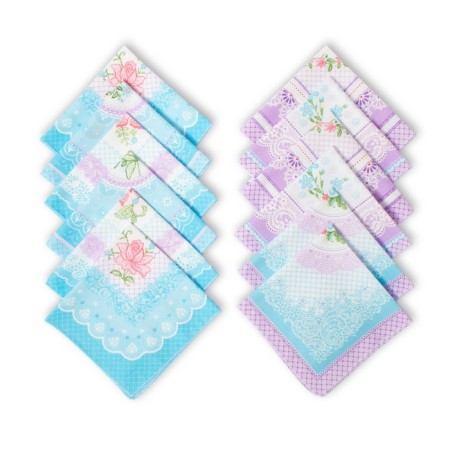 Sanding Women's Ethel "Tenderness" 30*30 cm, (set 12 pcs), Fig. Mix, 100% HL