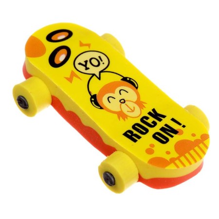 Figure eraser "Skateboard", mix-1