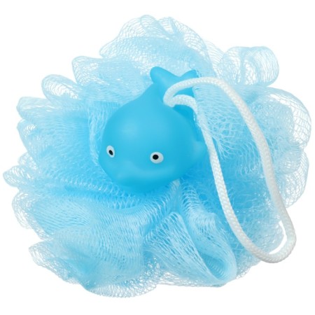 Delphin's bath set, washcloth with a toy, 2 tactile balls, crush me-8