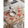 A set of napkins for setting the table “Bouquet of poppies”, rectangular, rounded edges, size 30x46 cm, 4 pcs