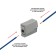 Construction and installation terminal of QMS 224-101 for a lamp per 1 conductor (0.2-2.5)/(0.14-2.5) mm², Ce