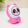 Panda nightlight LED white-pink 3.5x8x9.5 cm Risalux